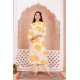 Gulrangi Blossom Kurti Set-Mustard Yellow Gulrangi Blossom Kurti Set-Mustard Yellow