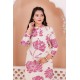 Gulrangi Blossom Kurti Set – Rose Pink