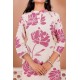 Gulrangi Blossom Kurti Set – Rose Pink