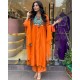 Cotton Suit Set – Orange