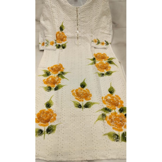 Bold Bloom Cotton Suit Set