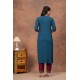 Teal Ethnic Elegance Suit Set Teal Ethnic Elegance Suit Set