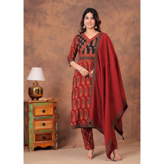 Royal Paisley Suit Set