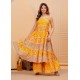 Sunshine Bloom Anarkali Set  Sunshine Bloom Anarkali Set