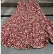 Printed Cotton Flare Skirts