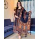 Midnight Heritage Anarkali Set