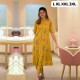Mustard Printed Cotton Suit Set Mustard Printed Cotton Suit Set