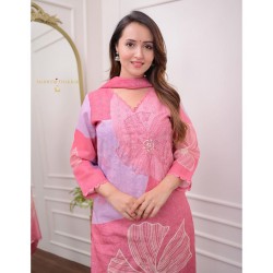 Blush Bloom Floral Suit Set