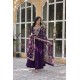 Imperial Plum Embroidered Anarkali Set
