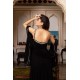 Midnight Elegance Black Anarkali Suit Set