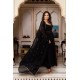 Midnight Elegance Black Anarkali Suit Set