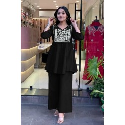  Urban Charm Coord Set – Black