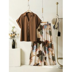 Mocha Breeze Co-ord Set