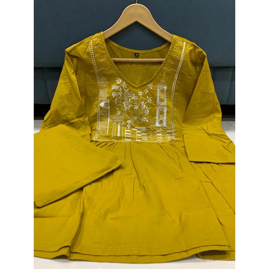 Golden Hue Coord Set – Mustard