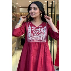 Royal Essence Coord Set – Maroon