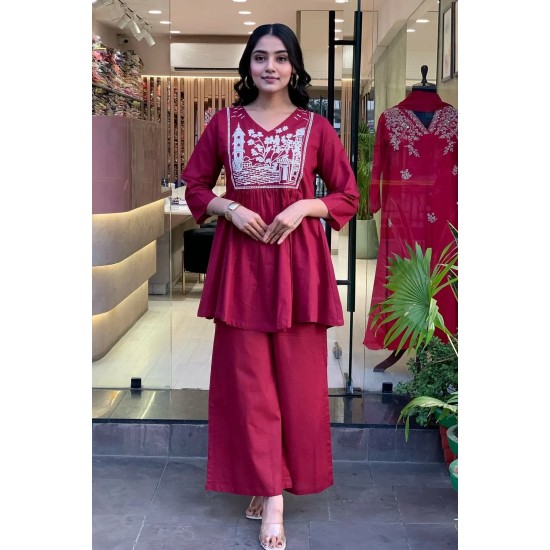 Royal Essence Coord Set – Maroon Royal Essence Coord Set – Maroon