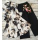 Monochrome Bloom Floral Co-ord Set