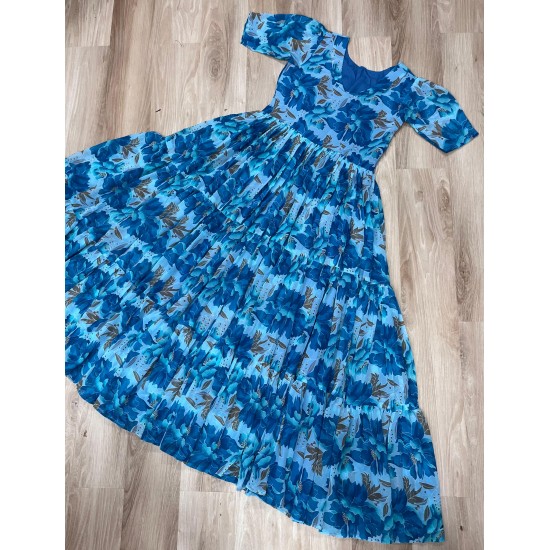 Bloom Flair Georgette Gown Bloom Flair Georgette Gown