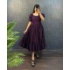 Plum Grace Flared Dress