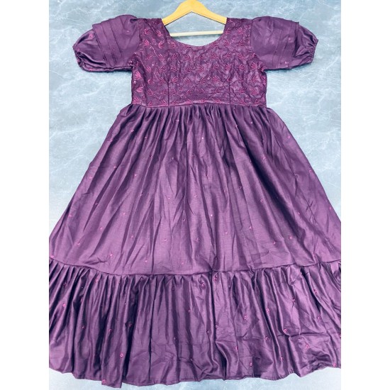 Plum Grace Flared Dress