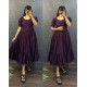 Plum Grace Flared Dress