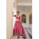 Royal Rani Pink Gold Crush Lehenga Set