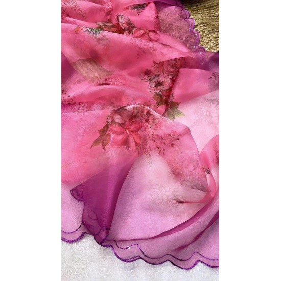 Lightweight Luxe Organza Saree