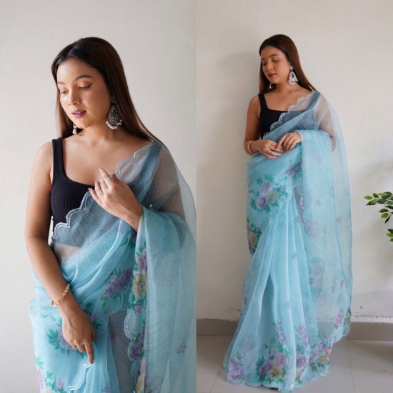 Lightweight Luxe Organza Saree