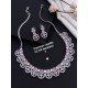 Crystal Radiance CZ AD Necklace Set 