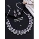Crystal Radiance CZ AD Necklace Set 